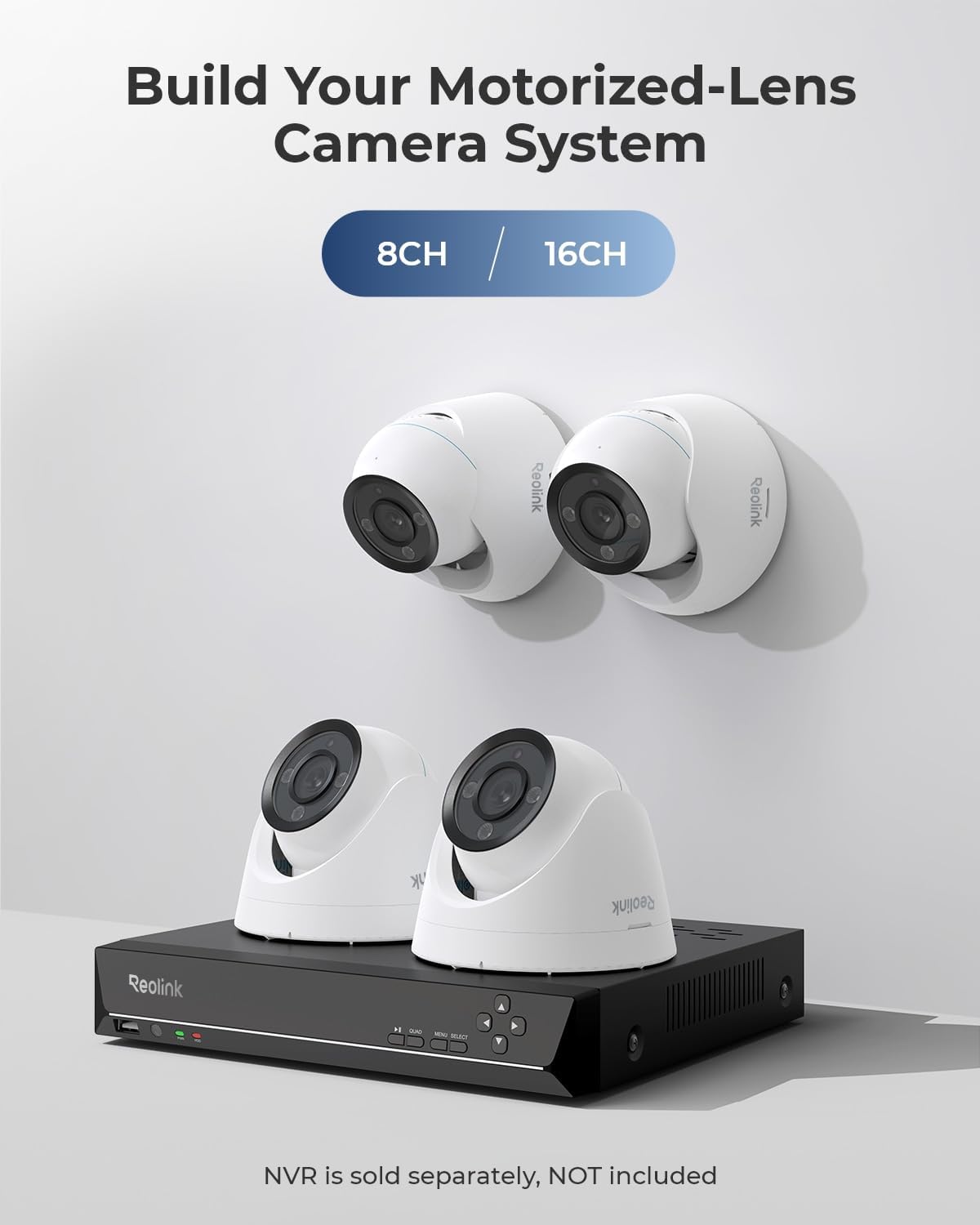 Reolink RLC-833A - 4K UHD PoE Security IP Camera with Color Night Vision