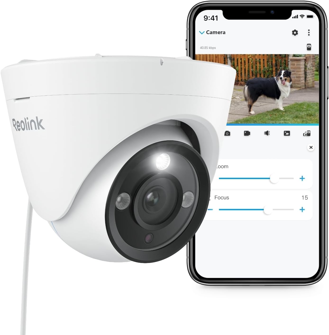 Reolink RLC-833A - 4K UHD PoE Security IP Camera with Color Night Vision